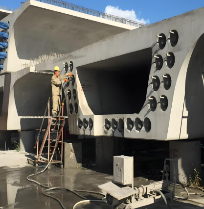 靖安压浆料施工流程及注意事项